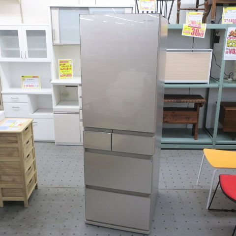 Panasonic パナソニック 5ドア冷蔵庫 NR-E459PX-N 2023年製