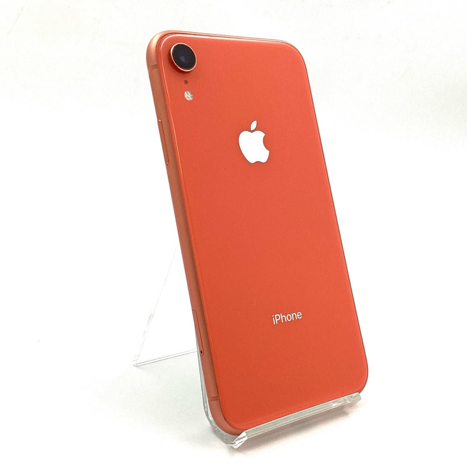 全額返金保証】【最速発送】Apple iPhone XR 64GB コーラル SIMフリー