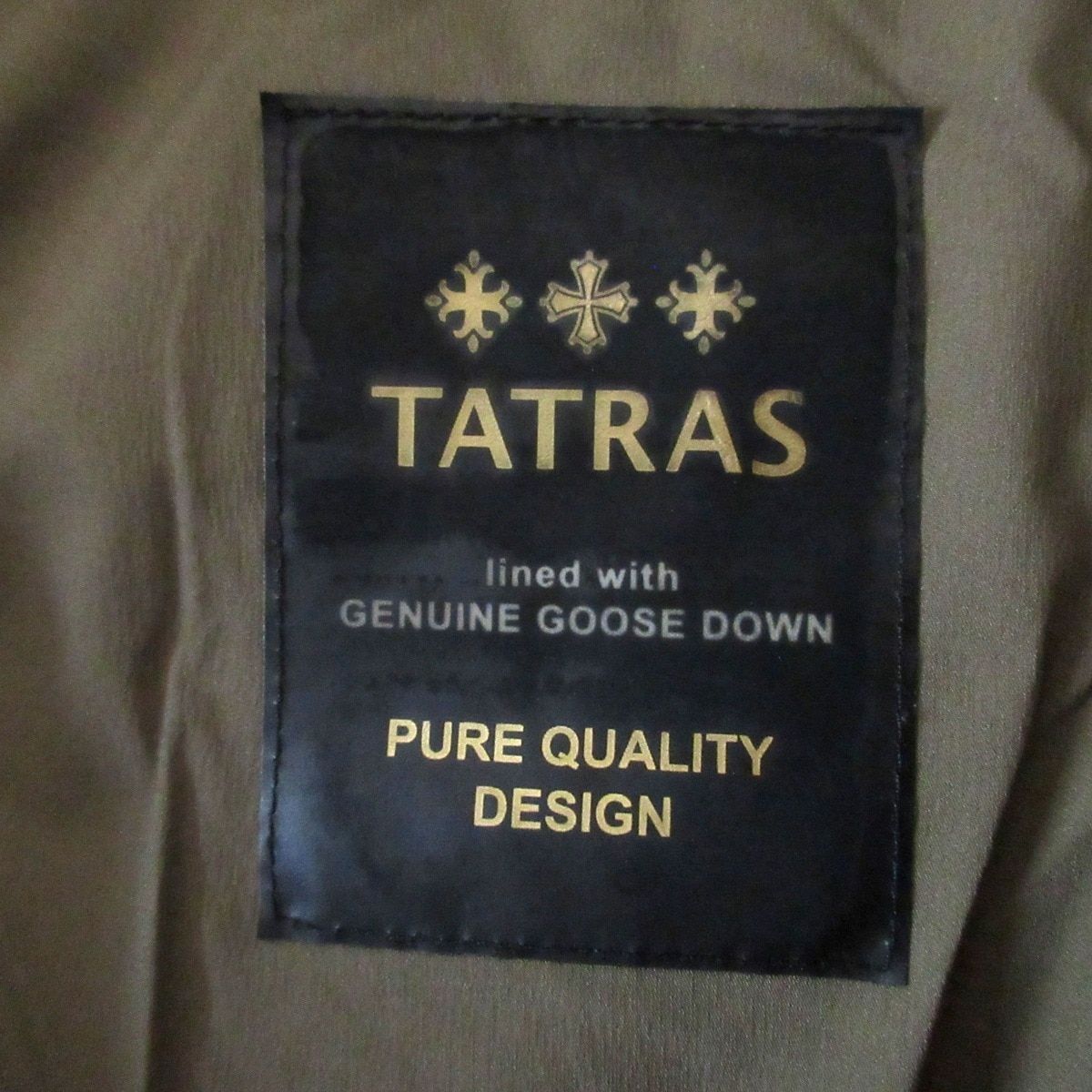 TATRAS(タトラス) ダウンコート サイズ02 M レディース - LTA16A4497 カーキ 長袖/冬