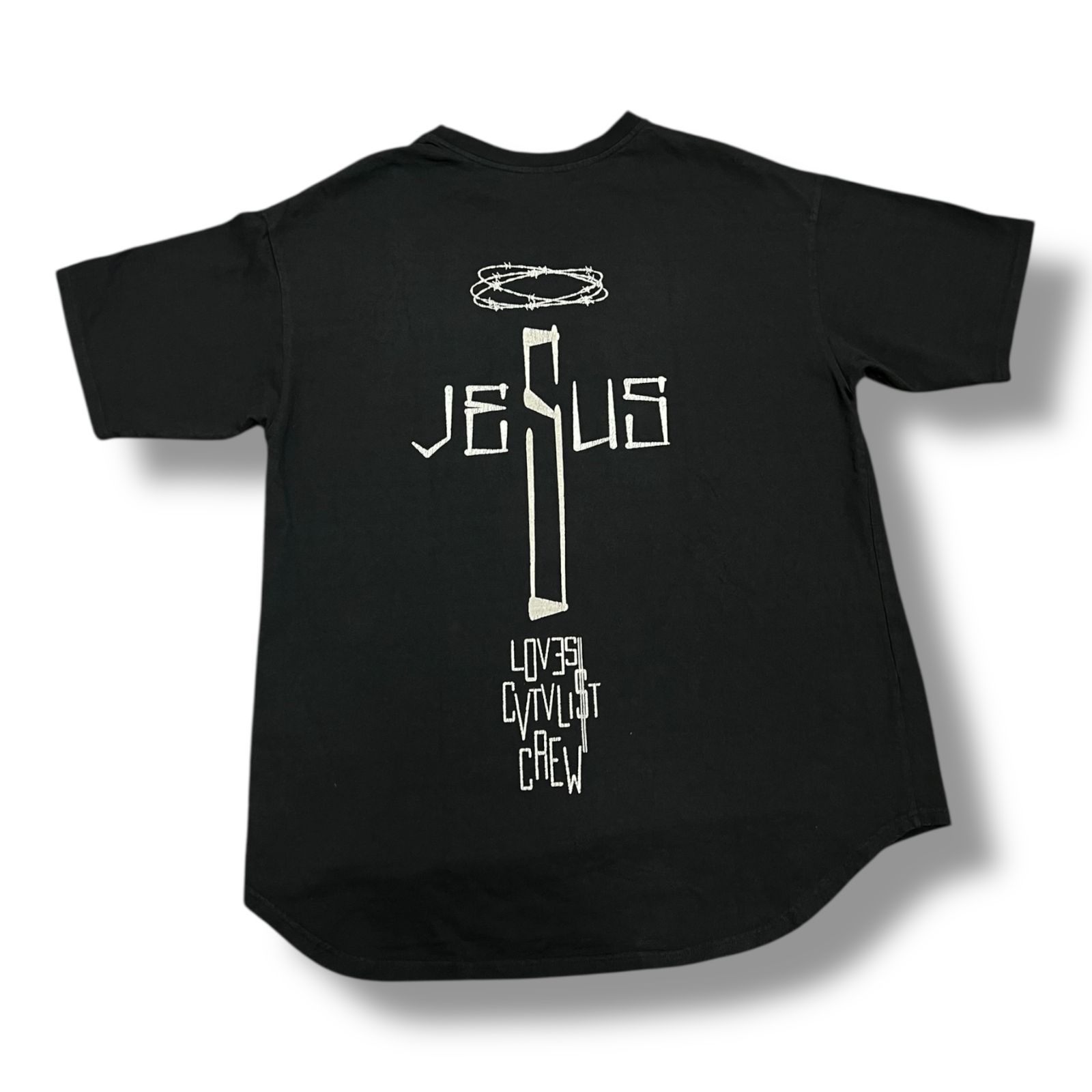 参考上代27500円 CVTVLIST Jesus Loves Crew Tee ジーザスラヴズクルー 