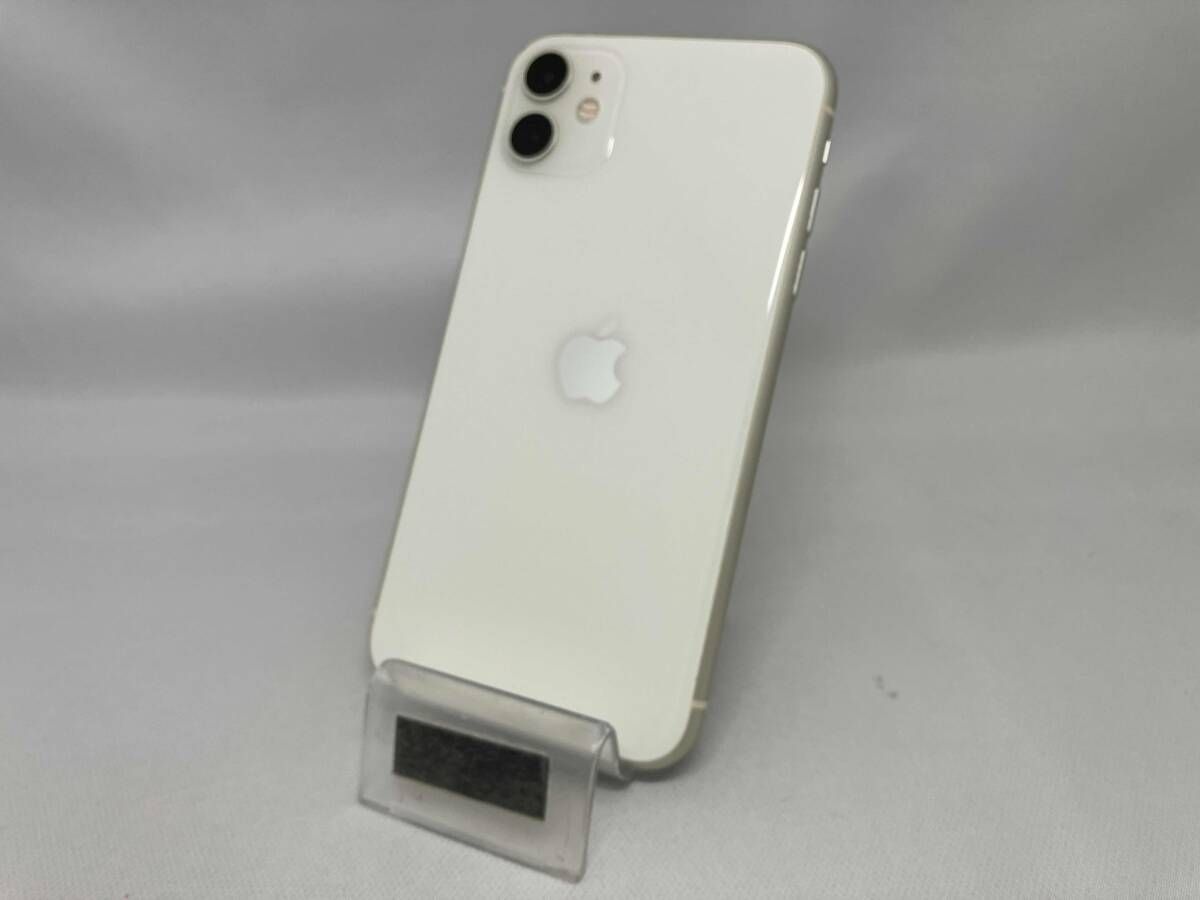 SIMロックなし】MWLU2J/A iPhone コレクション 11 64GB ホワイト Y!mobile