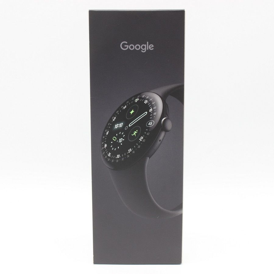 未開封 Google Pixel Watch4 45mm LTE GA09307-US Matte Blackアルミケース|Obsidianアクティブバンド スマートウォッチ グーグル ピクセル 本体