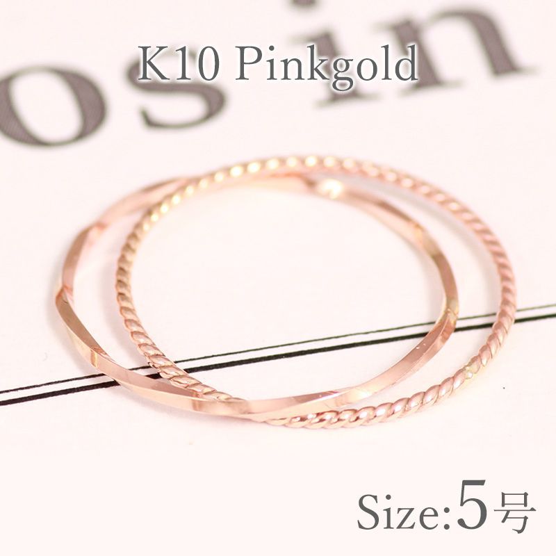 スタージュエリー K14 925レッド系ハートストーンリング 6号弱