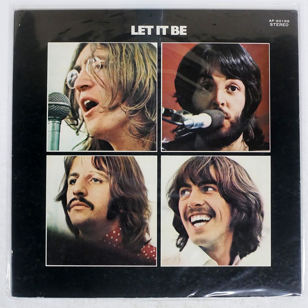 ☆UK盤STEREO The Beatles「LET IT BE」LP(1974年)PCS 7096 美盤