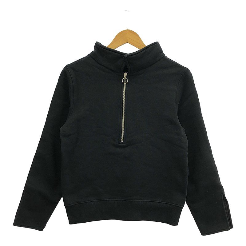 Acne Studios | アクネストゥディオズ | ハーフジップ スウェット | XS | ブラック | レディース
