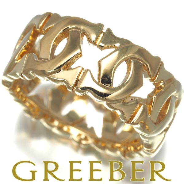 カルティエ リング アントルラセ 52号 K18YG #166407 - メルカリ 