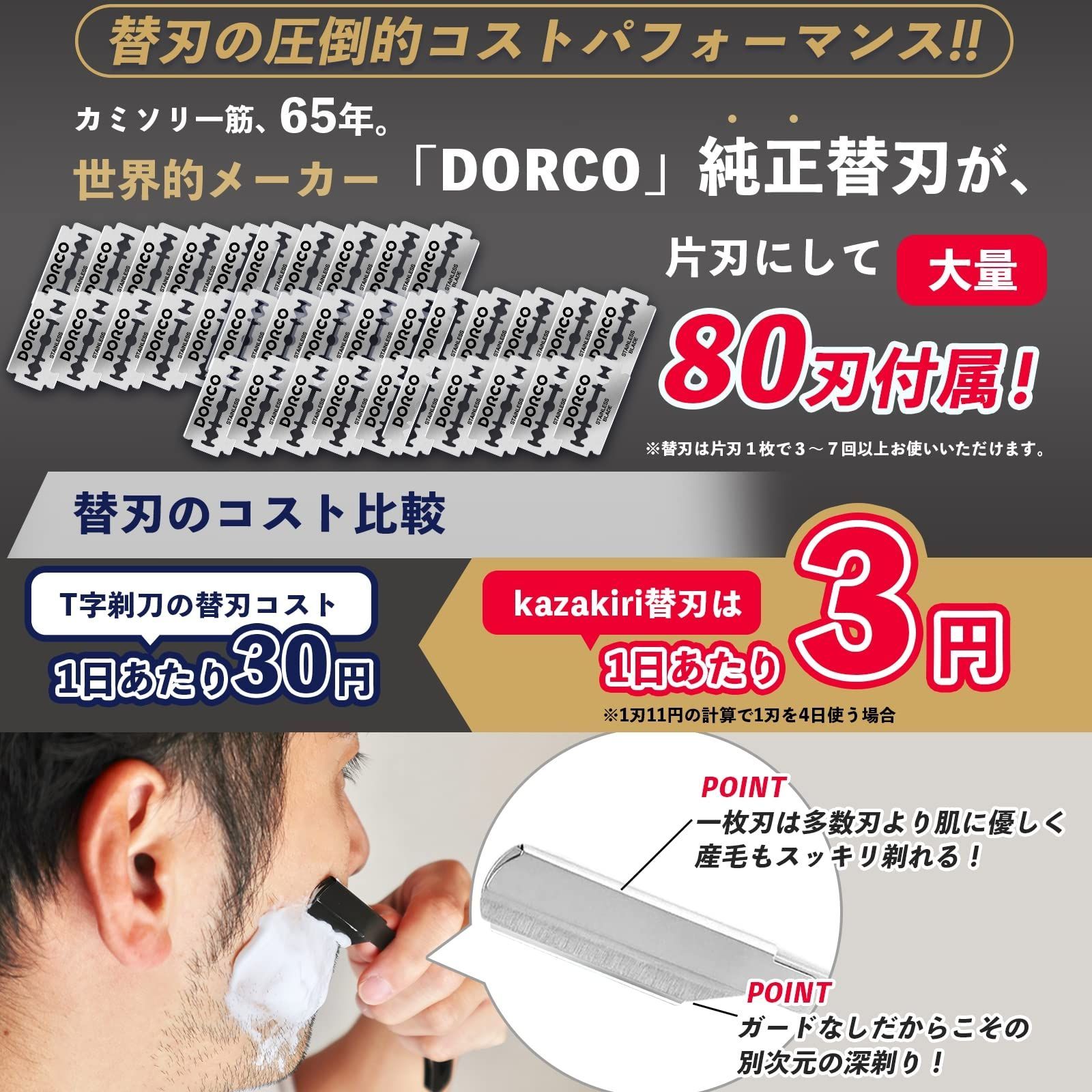 スズマサ　SUZUMASA 　メンズ剃刀 　西洋カミソリ　2本セット　未使用 スズマサ SUZUMASA メンズ剃刀 西洋カミソリ 2本セット 未使用