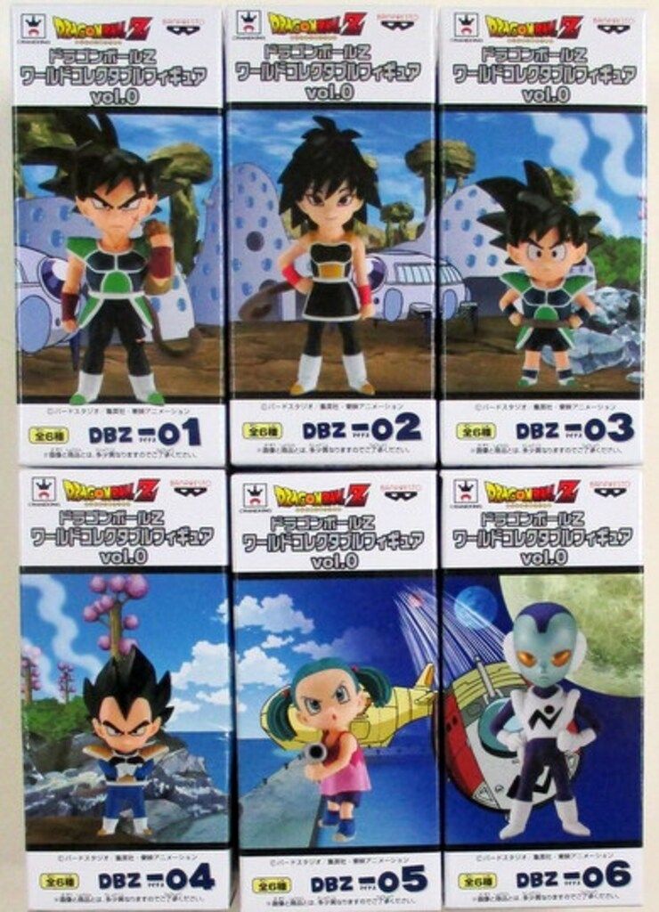 バンプレスト ドラゴンボールZ WCF vol.0 全6種セット