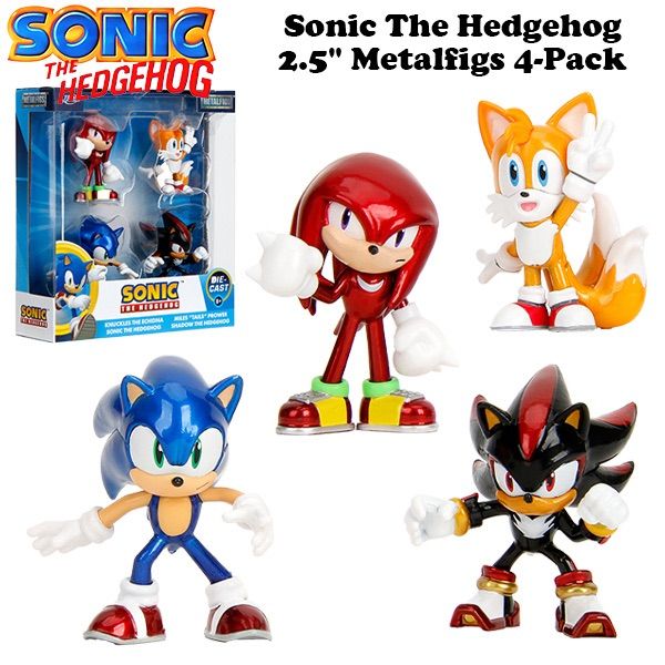 METALFIGS Diecast Figure SONIC THE HEDGEHOG 4-Pack【ソニック