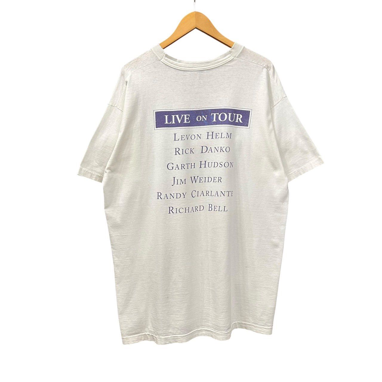 90s ビンテージ THE BAND 両面プリント バンド Tシャツ XL