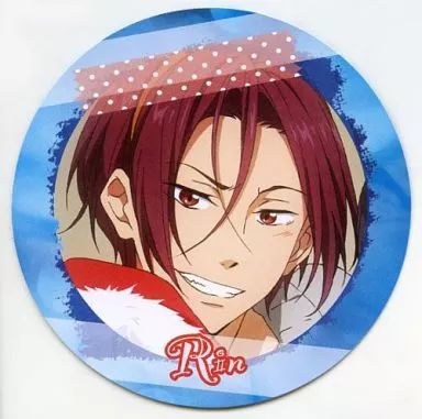 中古】コースター(キャラクター) 松岡凛(正面) 「Free! PVC