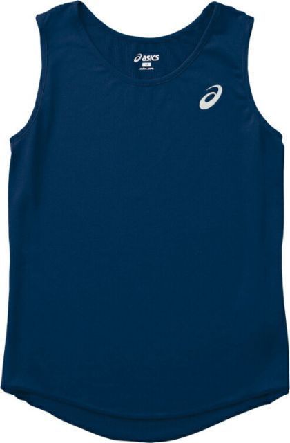 asics アシックス SINGLET ネイビー 150 XT2034 50 | スポーツ用品 スポーツ グッズ ツール アクセサリー 雑貨 小物 使いやすい 陸上 衣類 レディース 女性用 150 ウエア シャツ ランニング トップス 機