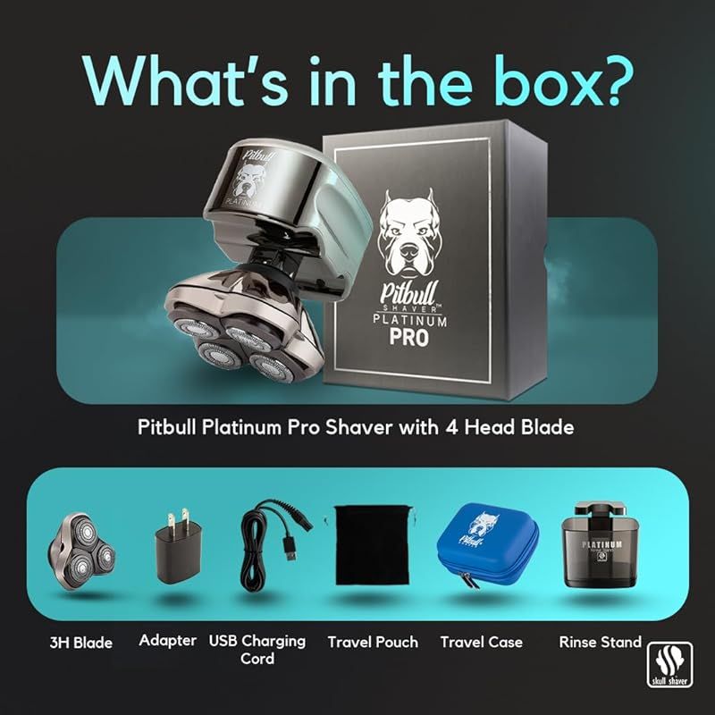 Skull Shaver スカルシェーバー Pitbull Gold PRO新品 Skull Shaver ピットブルゴールドPitbull Gold PRO Skull Shaver