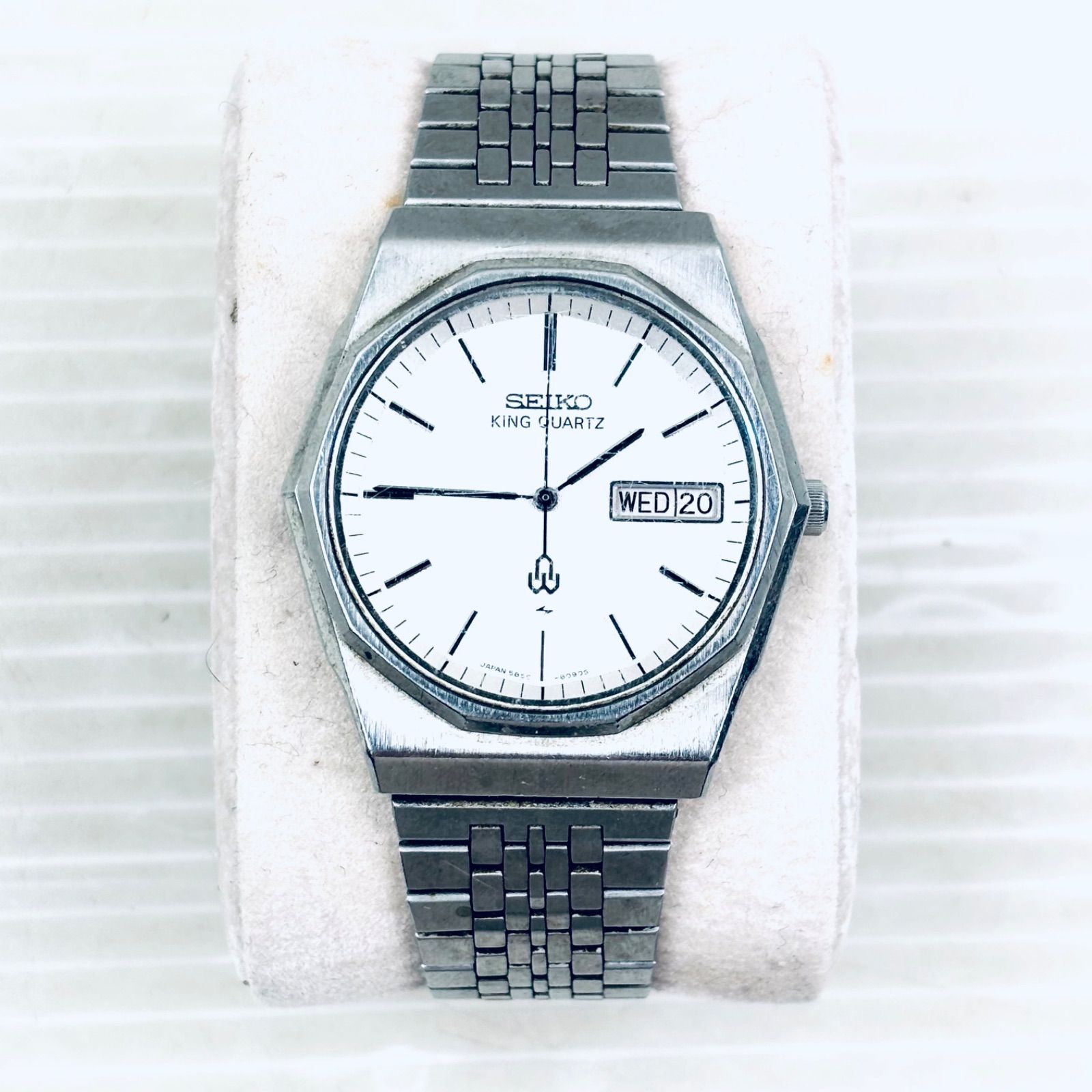 SEIKO|セイコー KING QUARTZ キングクォーツ 5856-8080 電池切れてます
