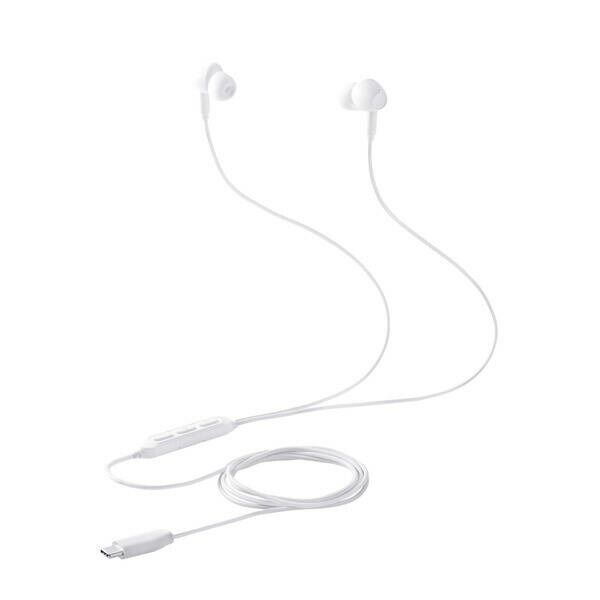 7営業日以内発送 ELECOM エレコム EHP-DF17CMWH USB Type-C イヤホン 有線 ANC ノイズキャンセリング マイク付き カナル型 DAC搭載 ハイレゾ対応 ホワイト EHPDF17CMWH 沖縄離島販売不可