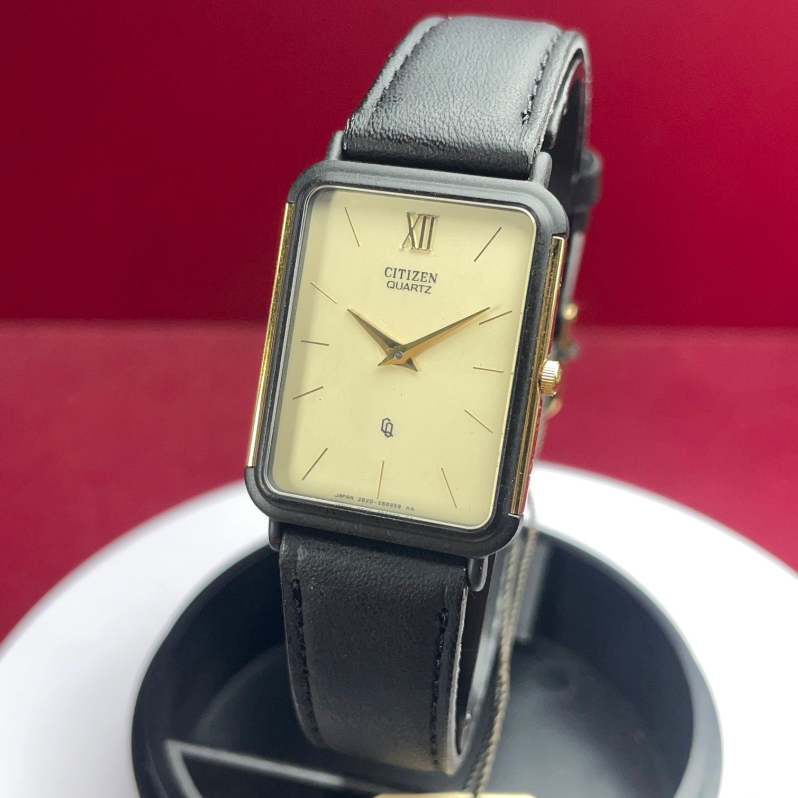 80s 未使用 CITIZEN DRESSEL 欧州製ケース 日本製ムーブメント