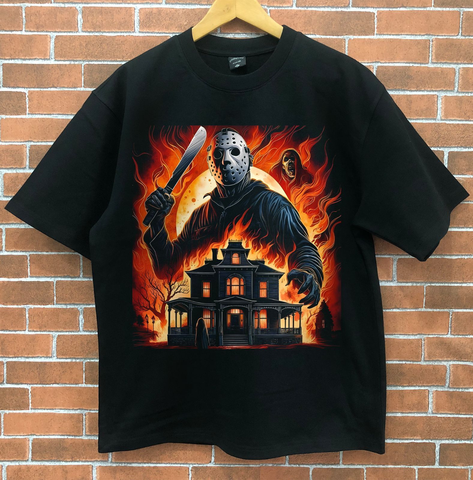 映画Tシャツ ジェイソン 13日の金曜日 Tシャツ - ホラー映画の 映画Tシャツ ジェイソン 13日の金曜日 Tシャツ - ホラー映画の