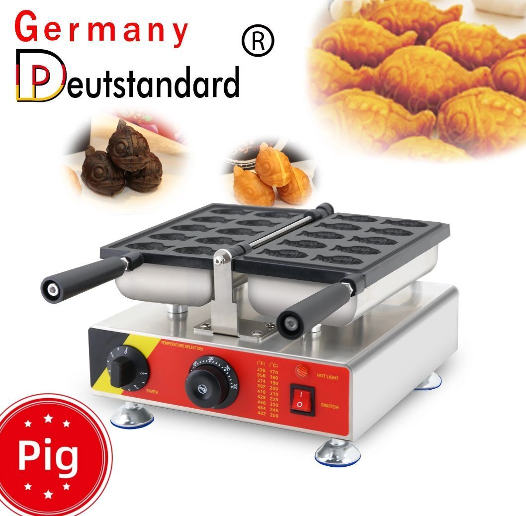 YYJQ鯛焼きメーカー業務用電気たい焼き機、業務用電気加熱キティ