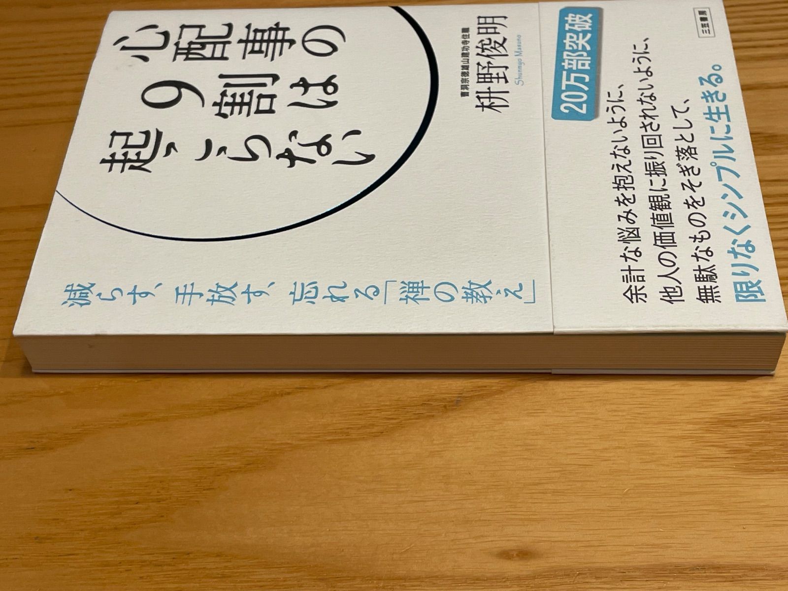 心配事の9割は起こらない  枡野 俊明