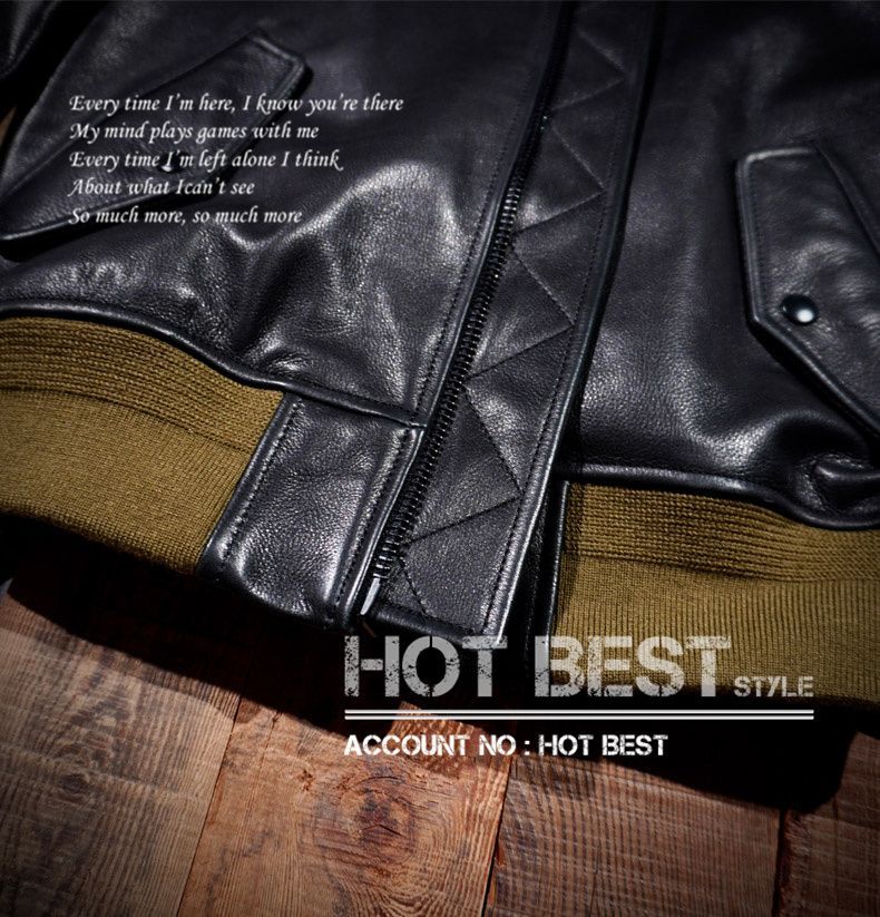 希少 カウハイド メンズ USAAF TYPE MA-1 フライトジャケット 革ジャン