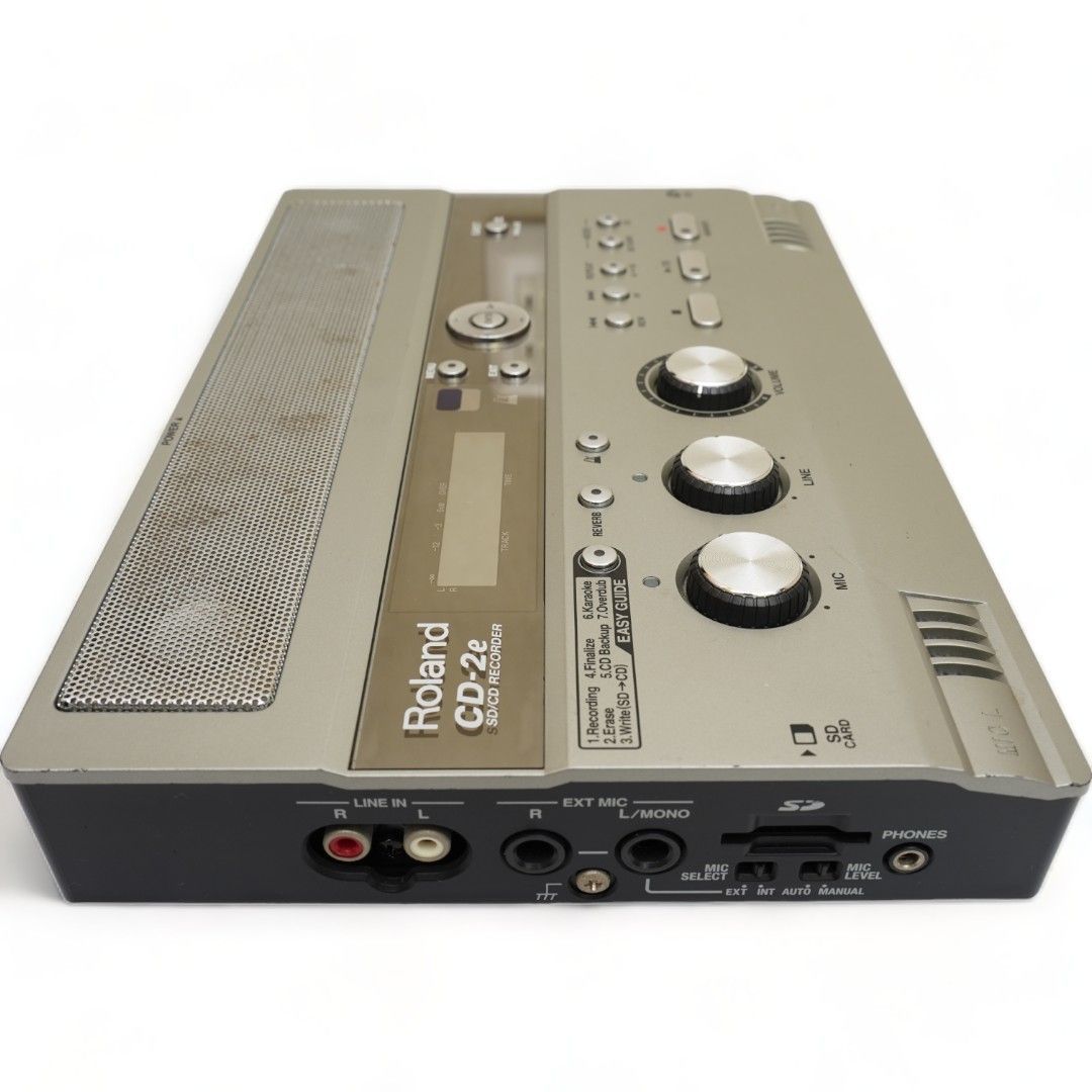 美品】 Roland ローランドCD-2E SD CDレコーダー MTR