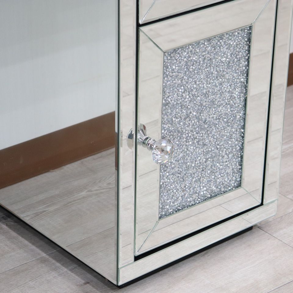 ミラー デスク 100cm 片袖 完成品 テーブル 【公式通販】