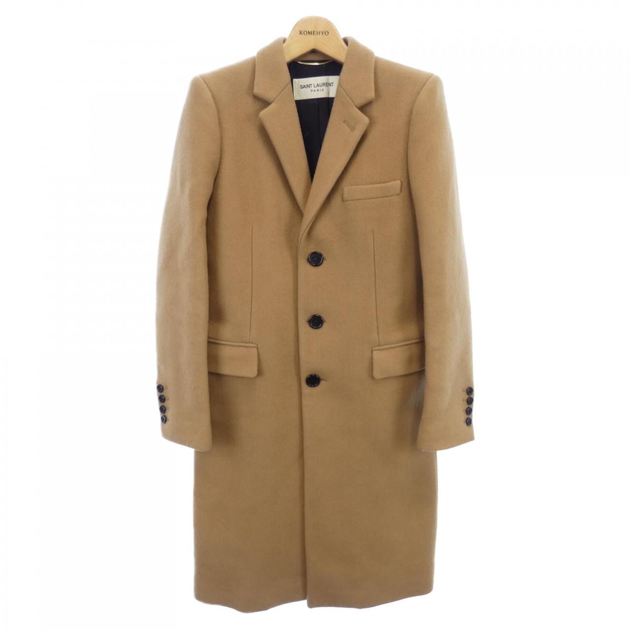 サンローラン SAINT LAURENT チェスターコート - メルカリ