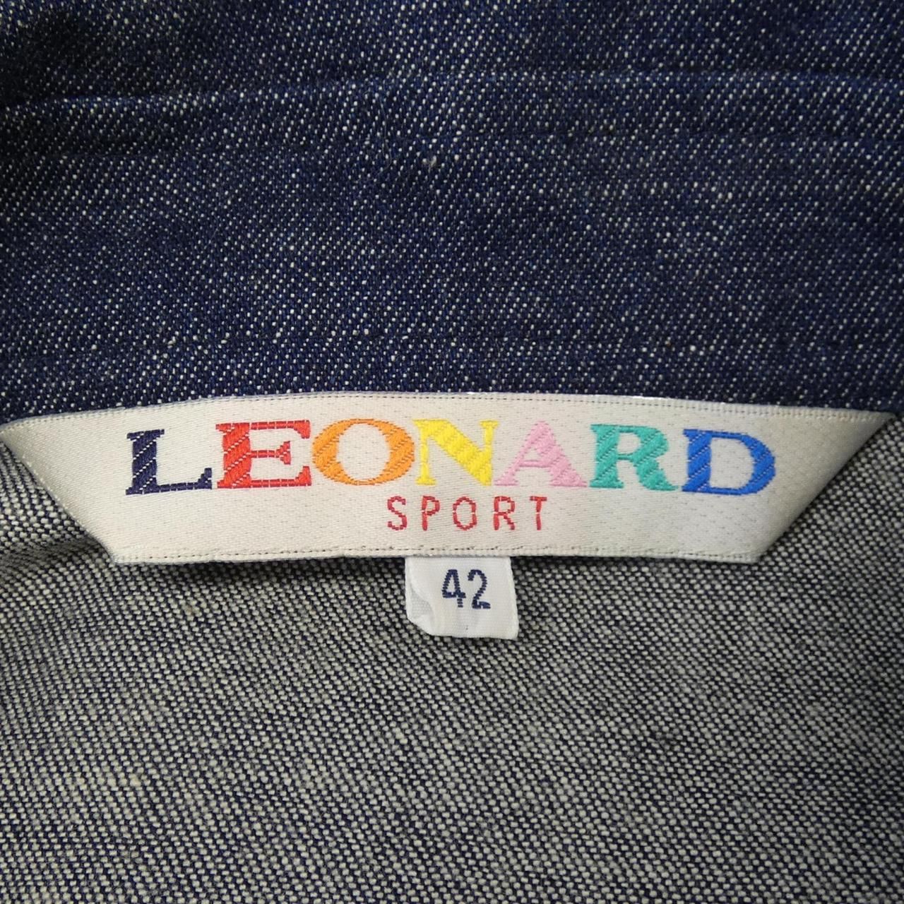 LEONARD SPORT ジャケット LEONARD SPORT (42) 日本製 ハーフジップ プルオーバー