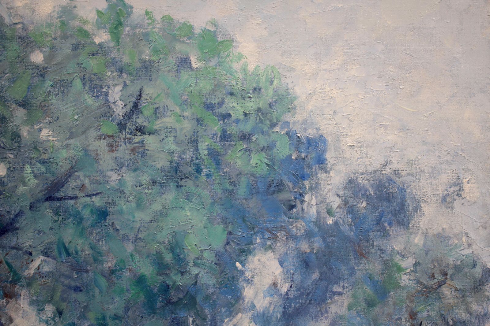 伊藤仁 油絵・油彩画『楡の林』【真作保証】 絵画 伊藤仁 油絵・油彩画『楡の林』【真作保証】 絵画 - メルカリ