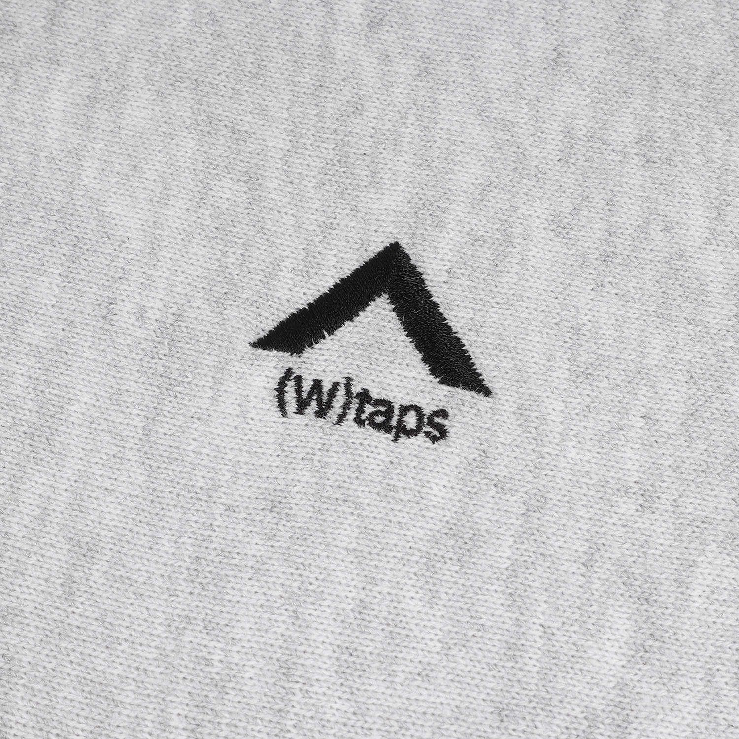 WTAPS ダブルタップス パーカー GPSロゴ 刺繍 ハーフジップ スウェット 