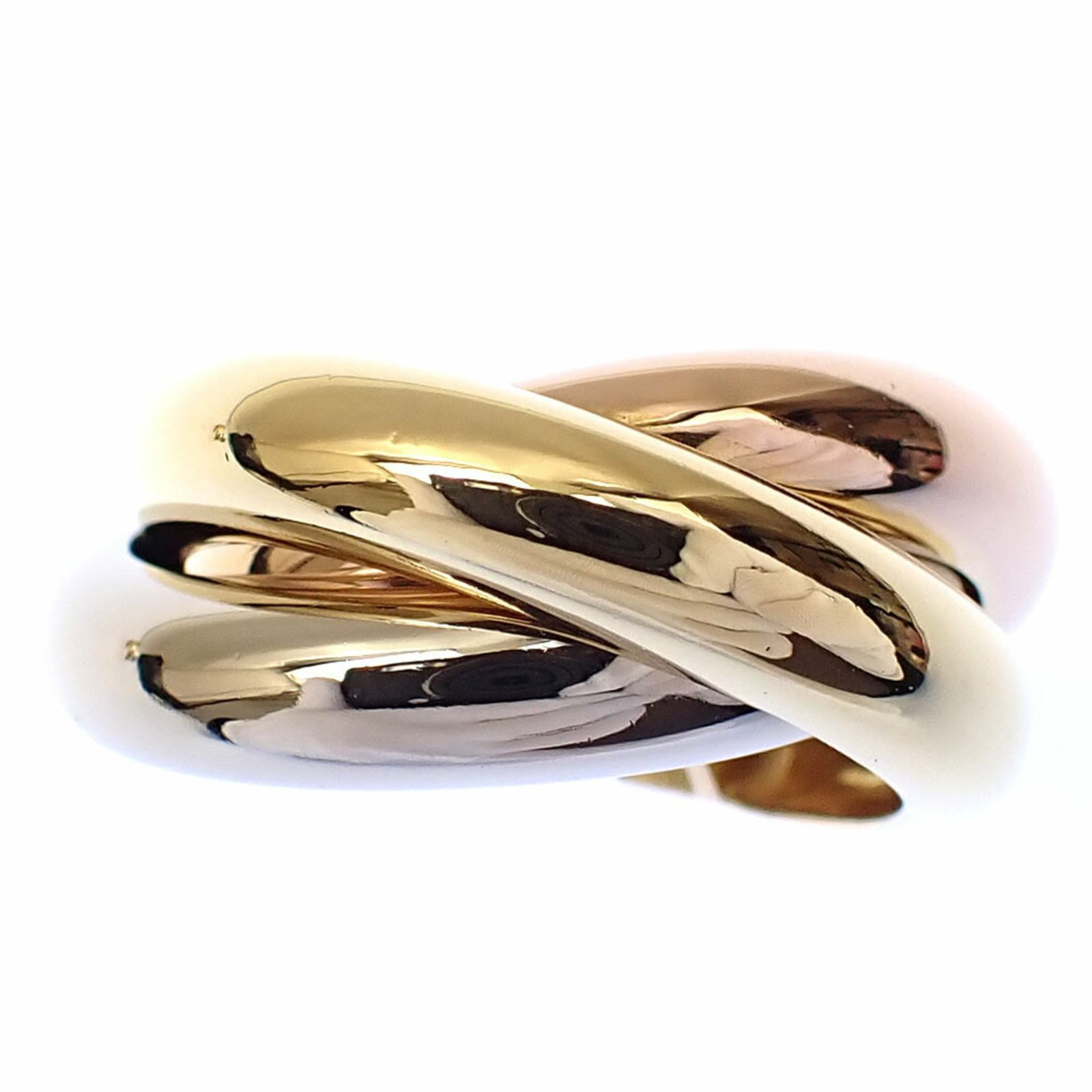 カルティエ トリニティ　イヤリング　クラシック トリニティ イヤリング クラシックモデル セミパヴェ[B8031900