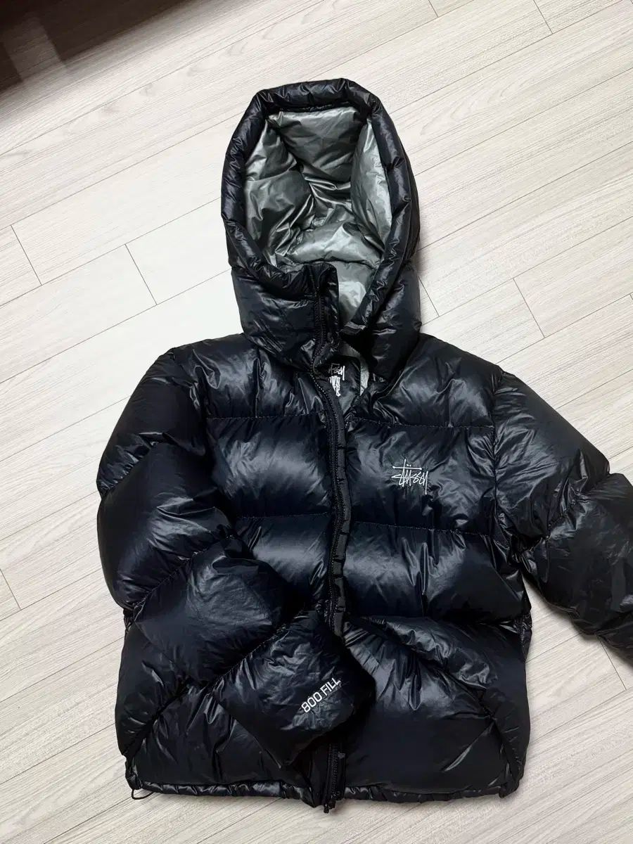 STUSSY ステューシー リップストップ パディングブラック xs 5 会員