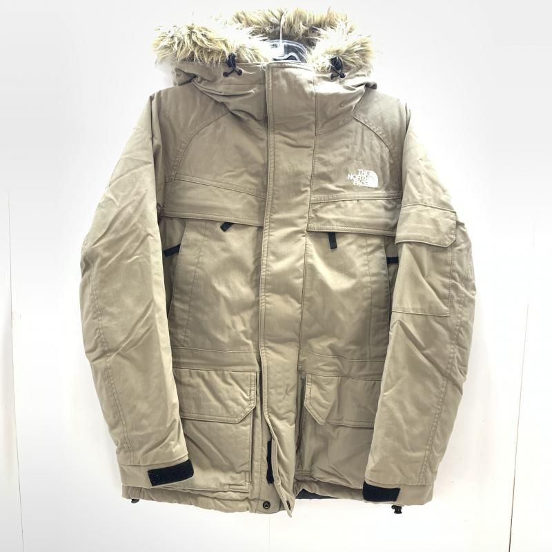 希少 ノースフェイス ダウン ジャケット マックマード Lサイズ ベージュ 中古】THE NORTH FACE マクマードダウンジャケット ベージュ XS ザ