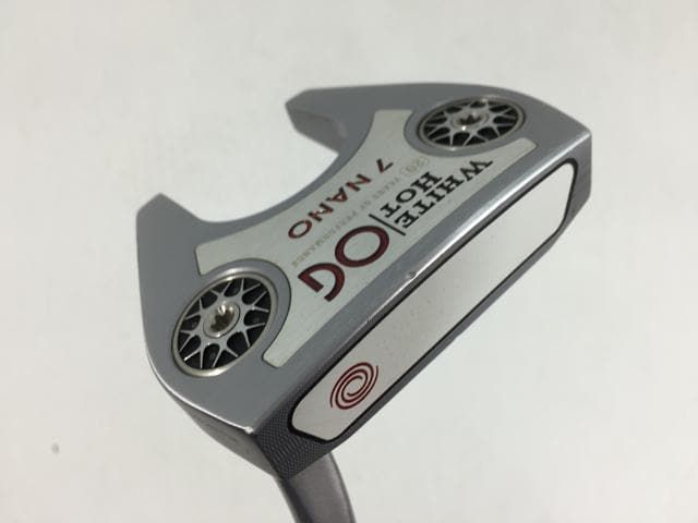 返品OK ゴルフクラブ オデッセイ ホワイト ホット OG 7 NANO パター STROKE LAB ストローク ラボ シャフト パター