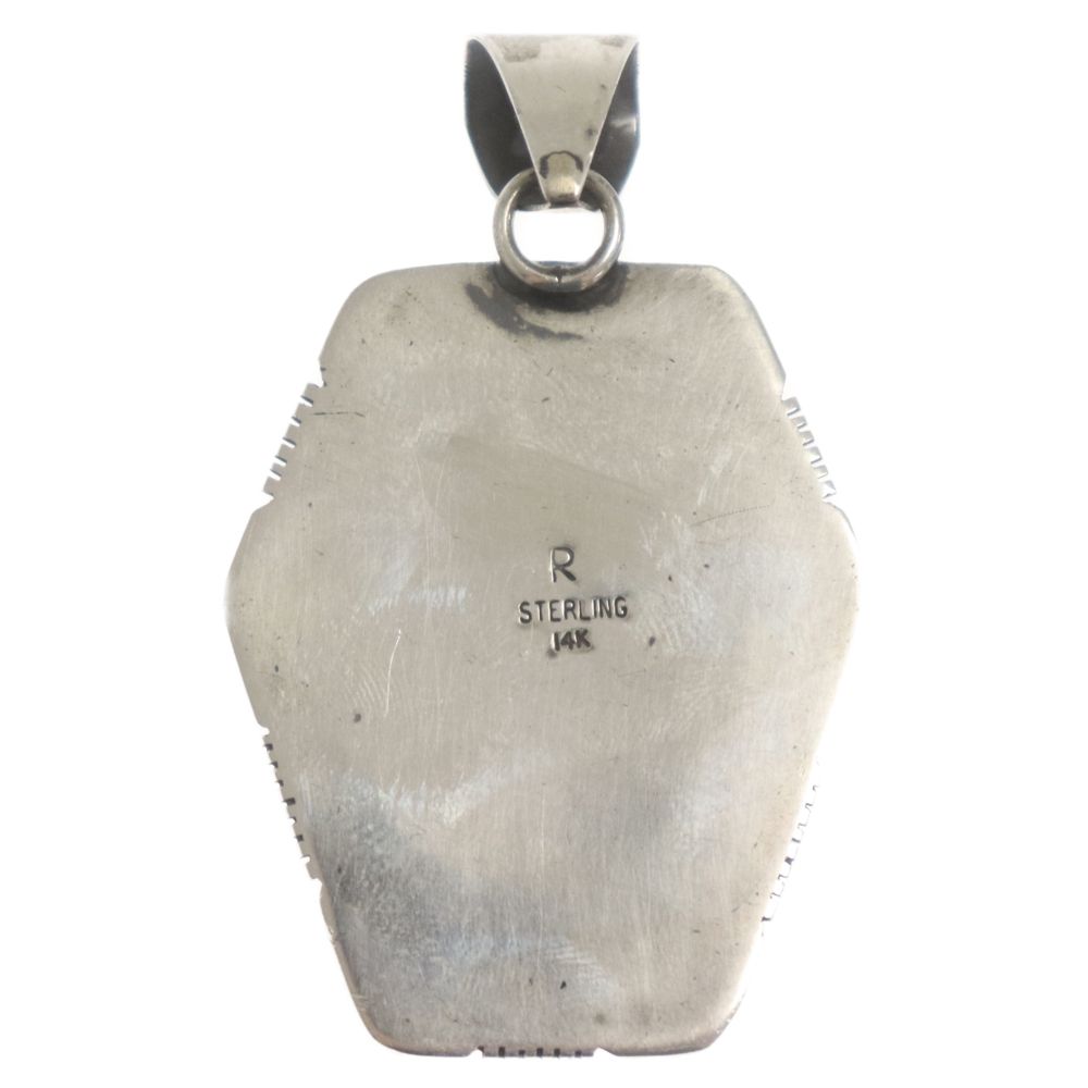 INDIAN JEWELRY (インディアンジュエリー) ナバホ族 R作 ココペリ