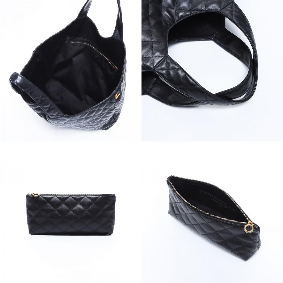 YVES SAINT LAURENT イヴ・サンローラン トートバッグ イカールマキシ 