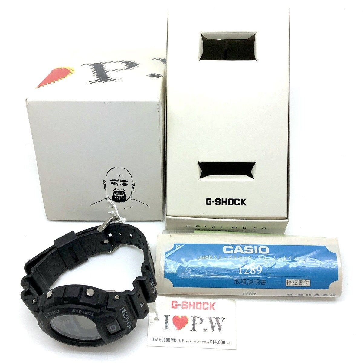 G-SHOCK ジーショック DW-6900BMK-9 MUTO 武藤敬司 全日本プロレス 