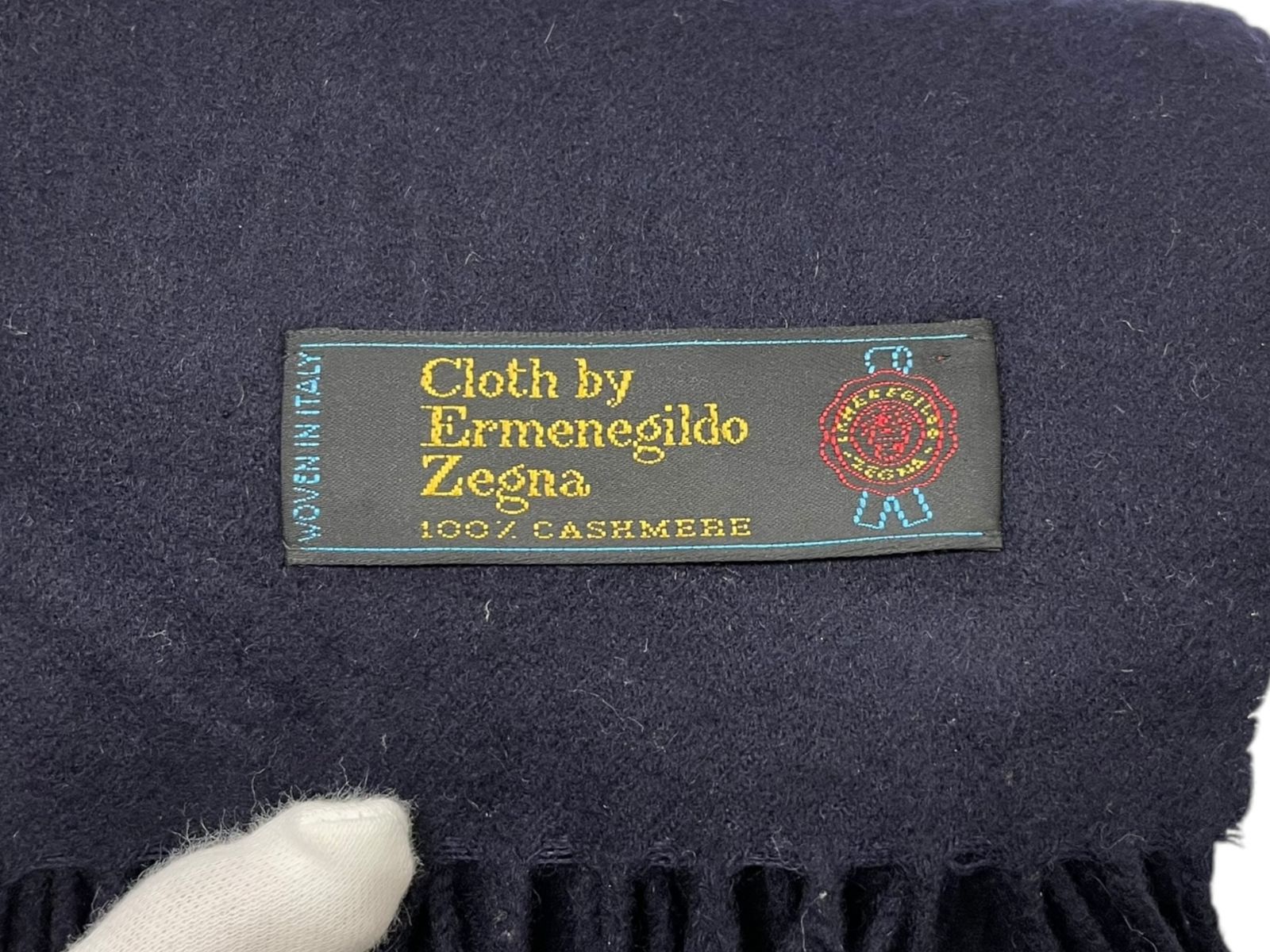 Ermenegildo Zegna (エルメネジルドゼニア) マフラー 無地 カシミヤ100