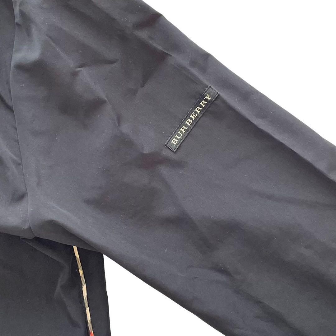 BURBERRY バーバリー パーカー ブラック ゴルフ Mサイズ ポリエステル BURBERRY バーバリー パーカー ブラック ゴルフ Mサイズ