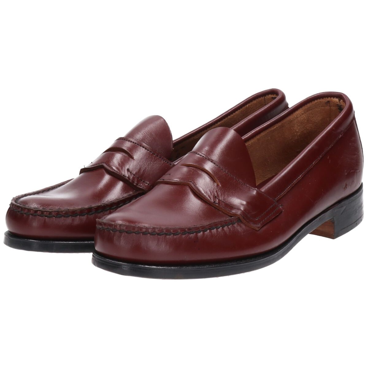 古着 AMERICAN GENTLEMEN コインローファー USA製 8 1/2 D メンズ26.5cm/saa012002