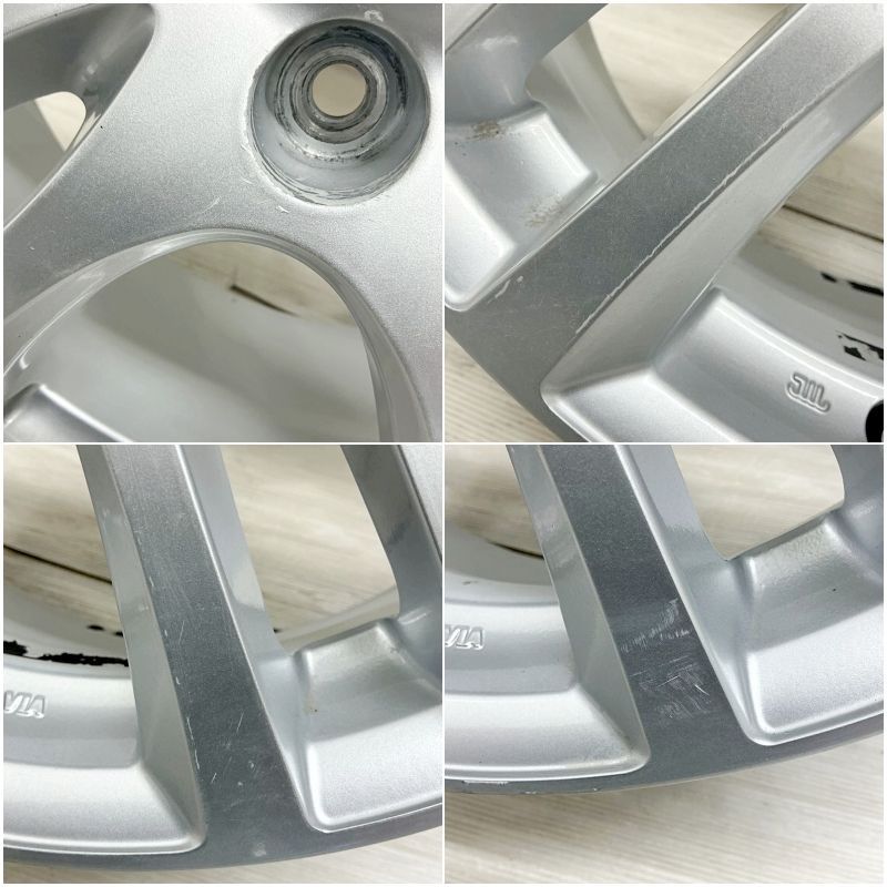 夏のセール開催中！ 17インチ アルミ マナレイスポーツ Euro speed ユーロスピード 4本セット ヴェゼル オデッセイ アテンザスポーツ アテンザセダン レヴォーグ ヴェゼル ビーゴ アルミホイール アルミホイール ホイール 社外ホイール ホイール