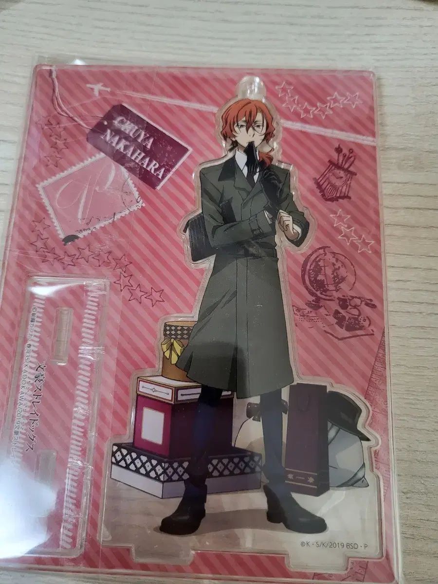 新品 文豪ストレイドッグス 中原中也 アクリルスタンド コラボカフェ本舗 文豪ストレイドッグス アクリルスタンド コラボカフェ本舗 中原中也