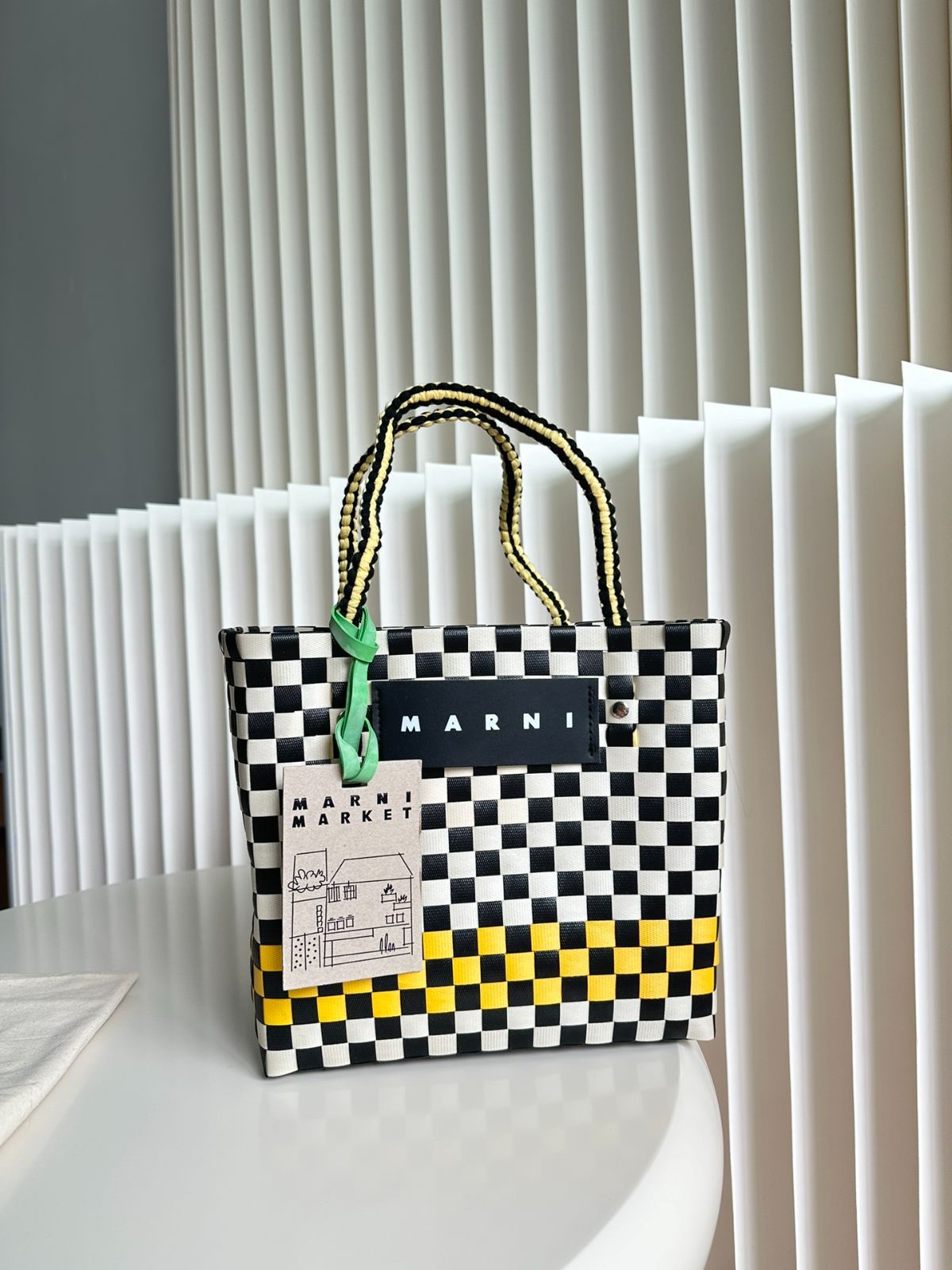 ファッション❣ Marni マルニ マルニ かごバッグ トートバッグ #66