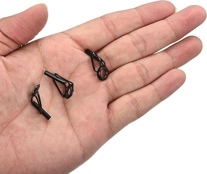 【在庫処分】PATIKIL 2.6mm チューブ径 釣竿の穂先 釣りロッドチップ ロッドティップリング 釣り道具修理キット 3個入り ステンレス鋼 ブラック 塩水淡水釣り用 | PATIKIL 価格.com 釣り竿 ロッドチップの通販 安い商品を通販サイト