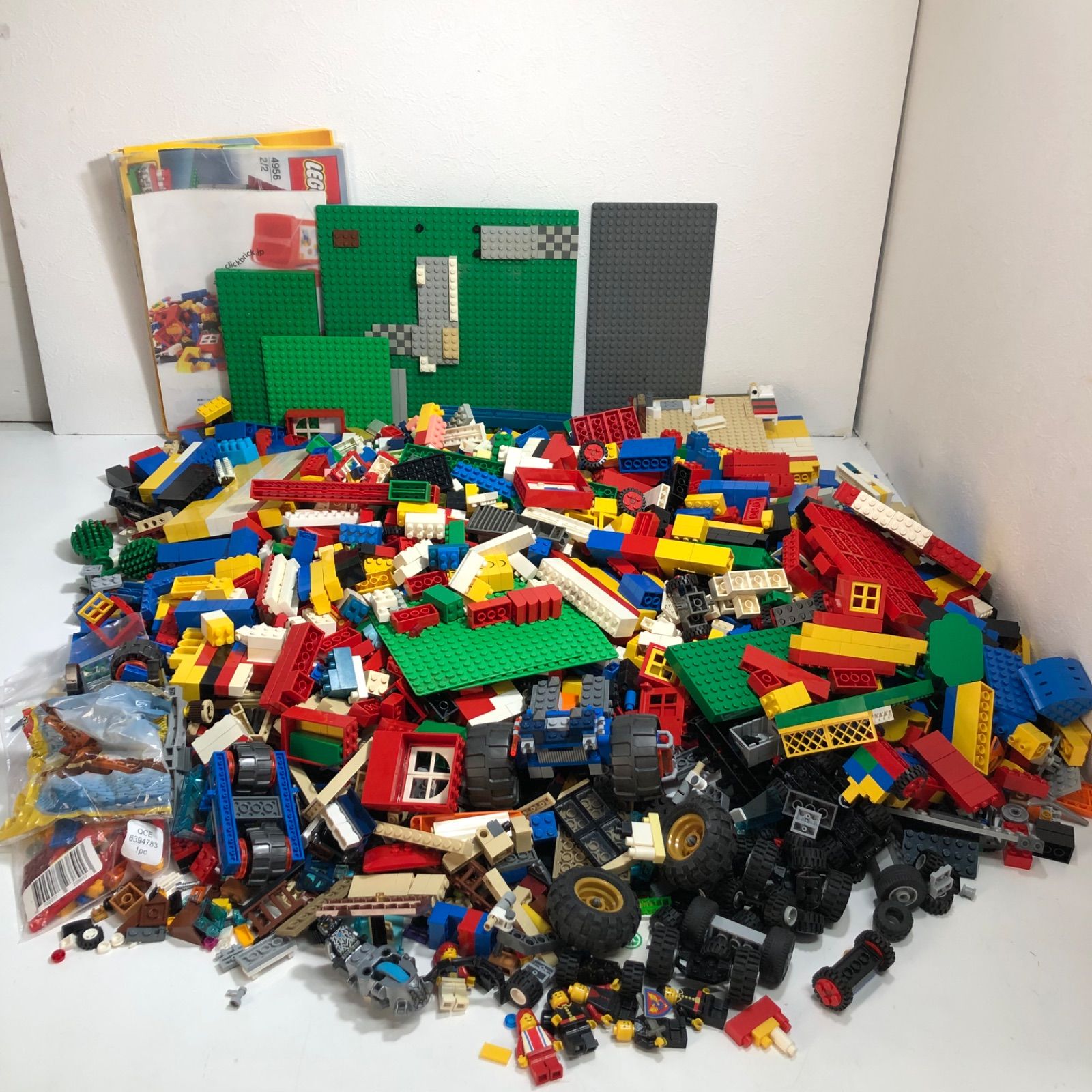 ☆LEGO レゴブロック パーツ 大量まとめ売り 7.8kg 基礎板、タイヤ等 