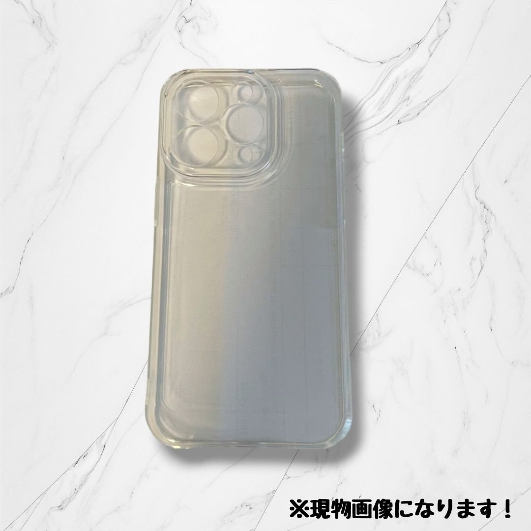 iPhone ケース クリア TPU 韓国 おしゃれ シンプル デコ ガラスフィルム 9h 新品 機種多数 - メルカリShops