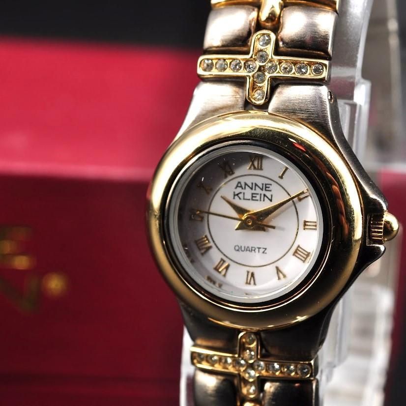 Anne Klein アンクライン チェンジベゼル 6色 クォーツ 腕時計