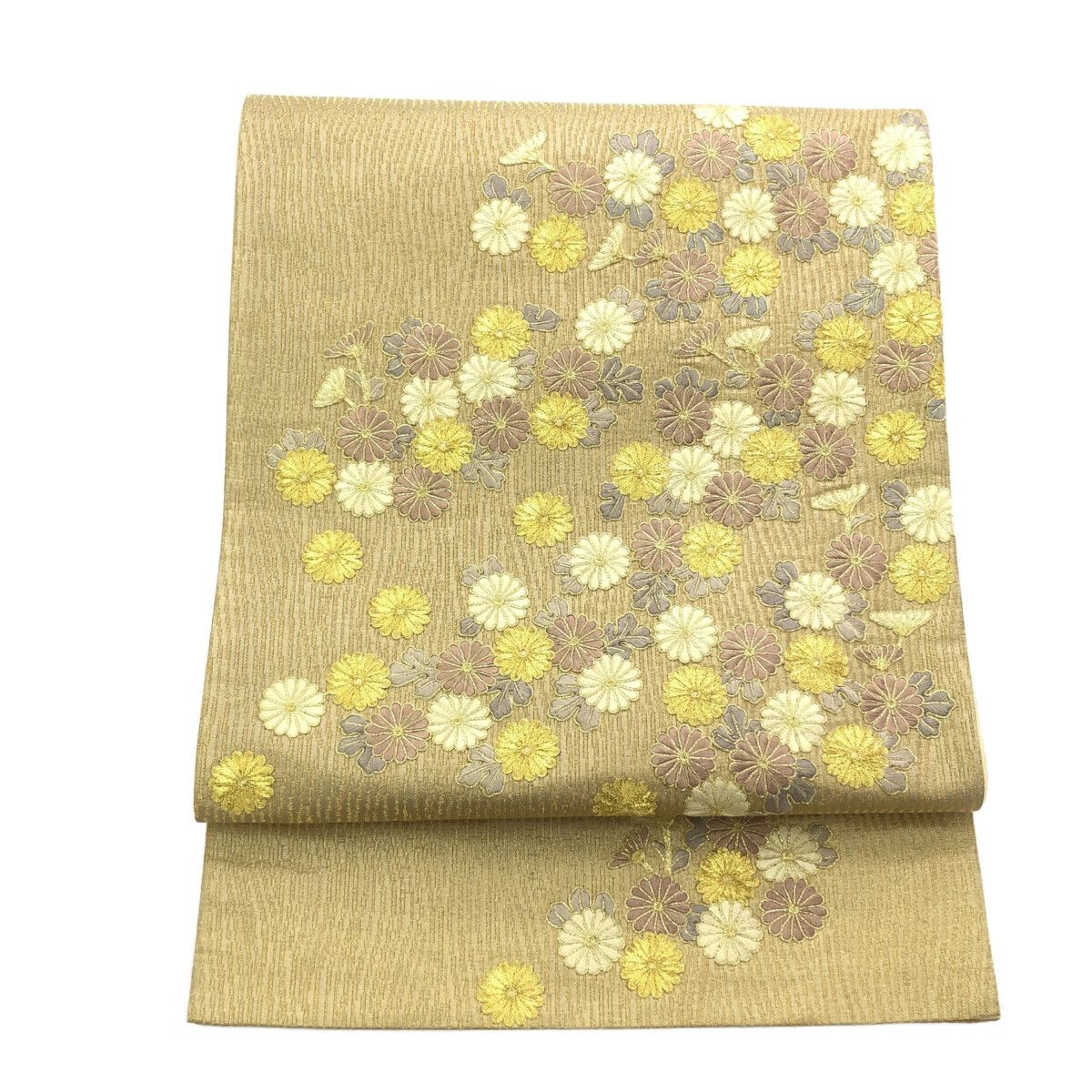 袋帯/金/刺繍/美品/西陣/仕立上がり/11203 袋帯/金/刺繍/美品/西陣/仕立上がり/11203 - メルカリ