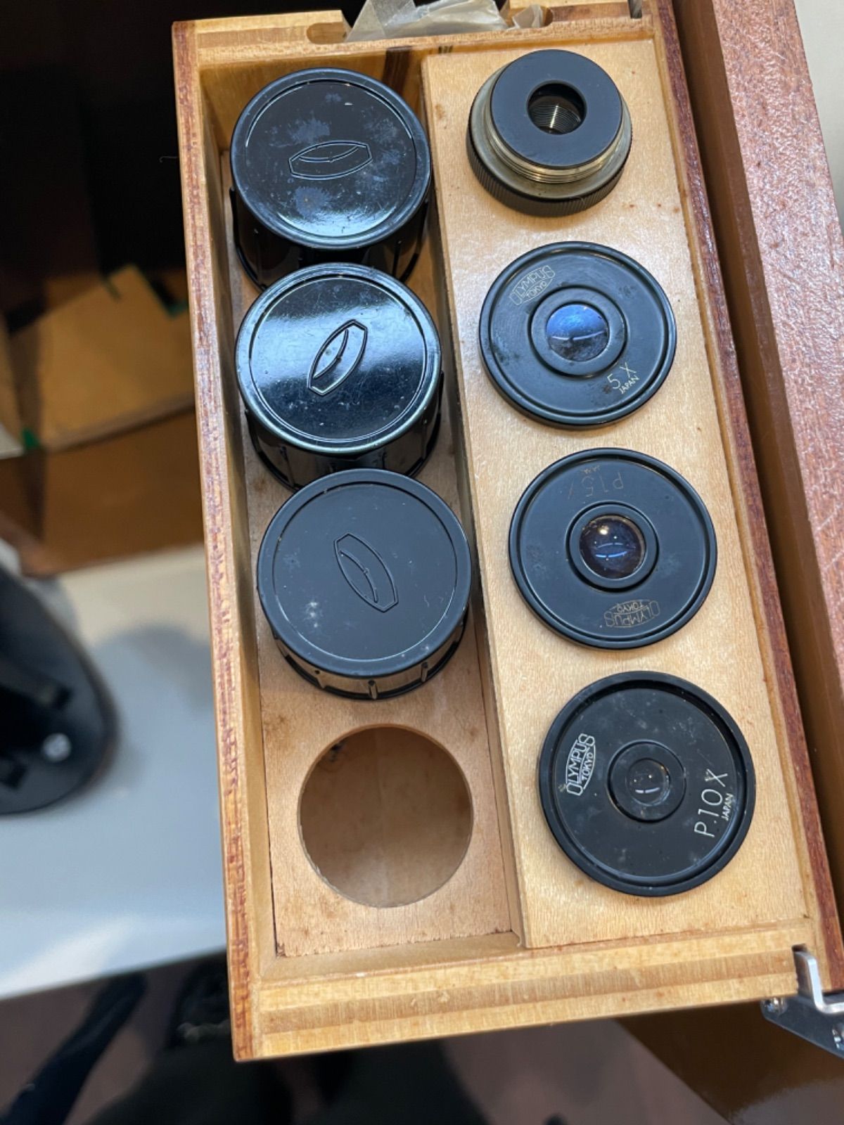  オリンパス 顕微鏡 き アンティーク K 990 顕微鏡 望遠鏡 光学機器