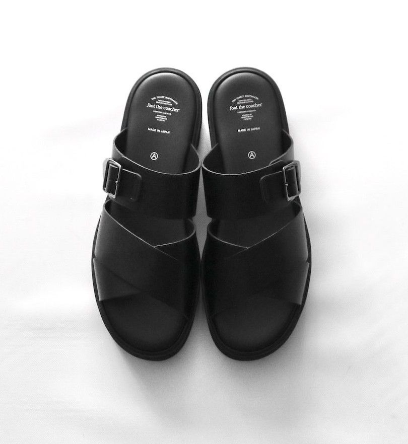 foot the coacher|フットザコーチャー CROSS BELT SANDALS foot the coacher|フットザコーチャー CROSS BELT SANDALS